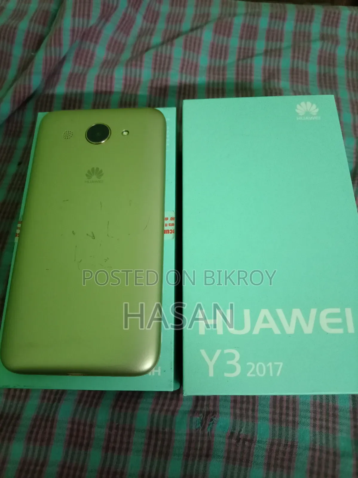 Huawei Y3 8 GB Gold