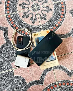 শাওমি রেডমি নোট ১১ প্রো+ ৫জি ১২৮ জিবি ব্ল্যাক