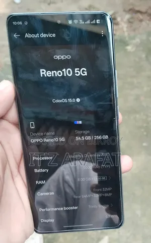 Oppo Reno 10 5G 256 GB Blue