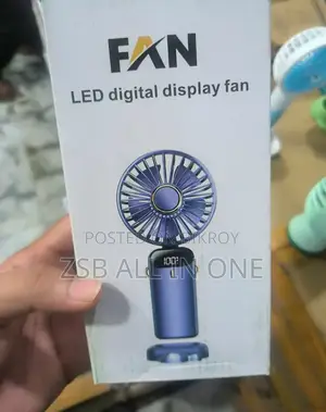 Portable Digital Display Fan