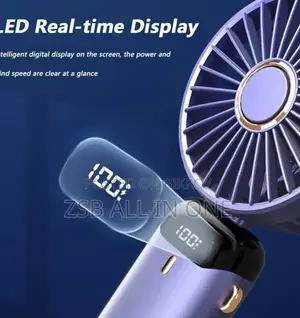 Portable Digital Display Fan
