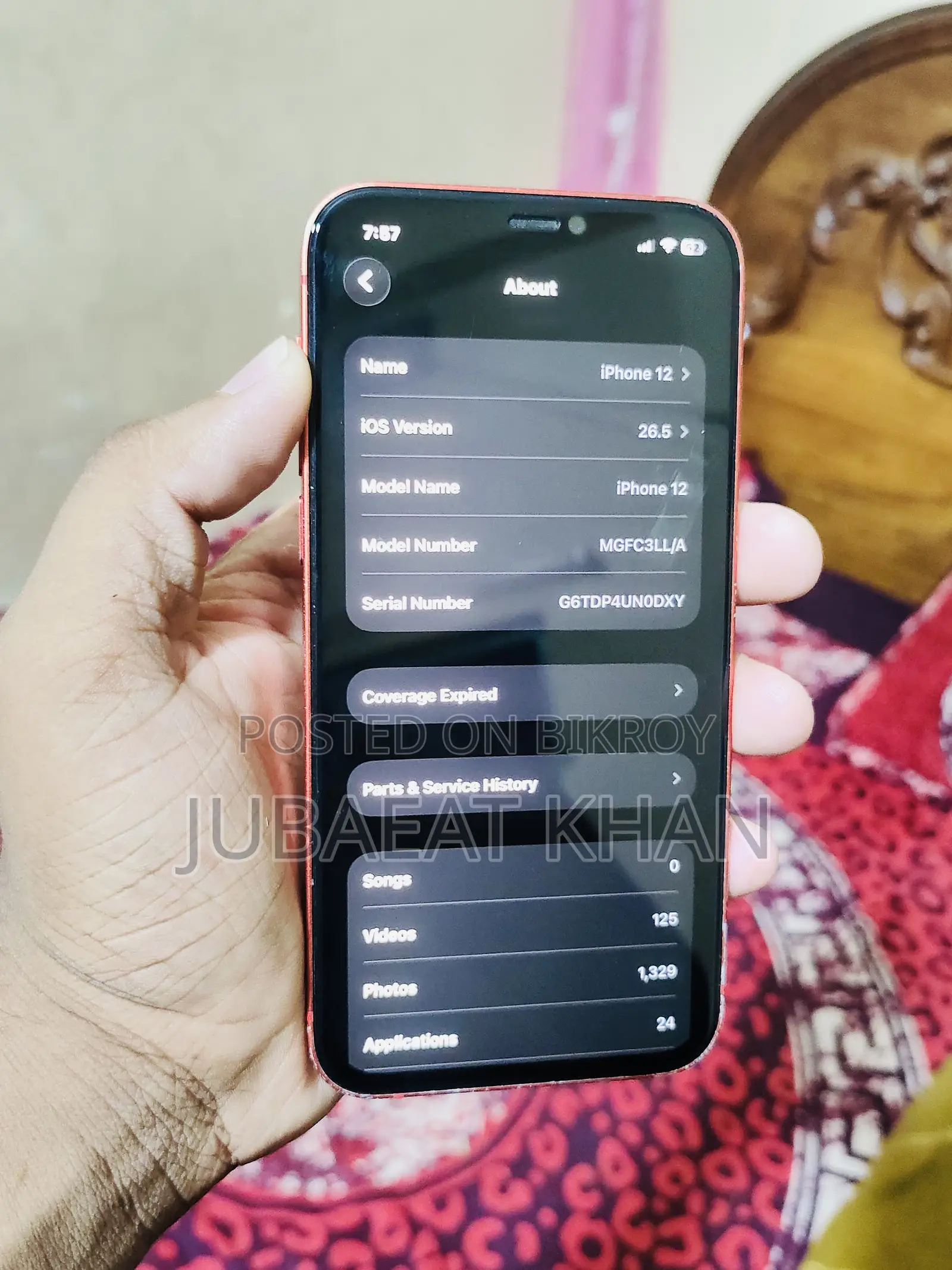 Apple iPhone 12 128 GB Red