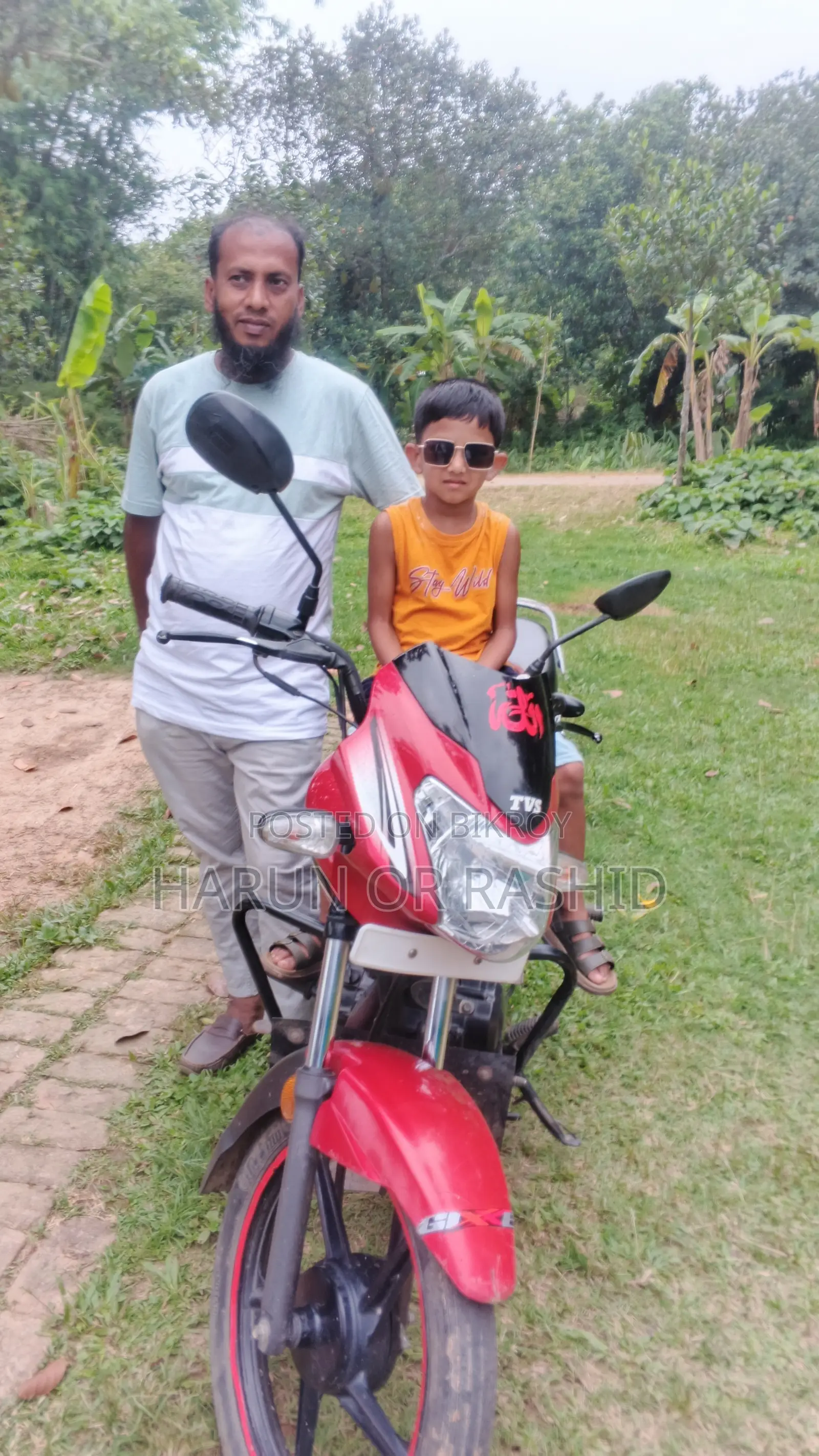 New TVS Metro 2020 Red