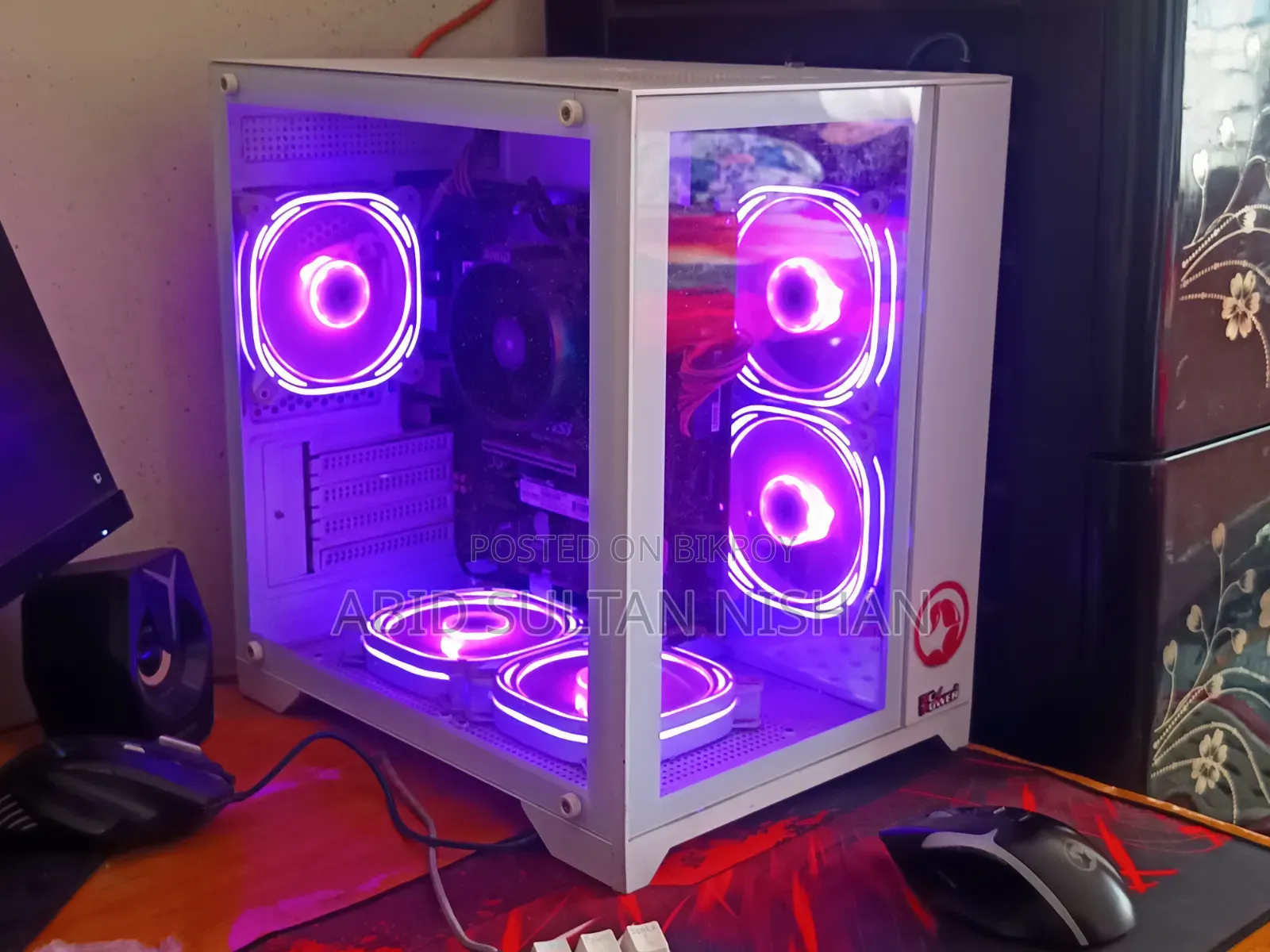 Pc Power Icecube V2 Gaming Casing (White)