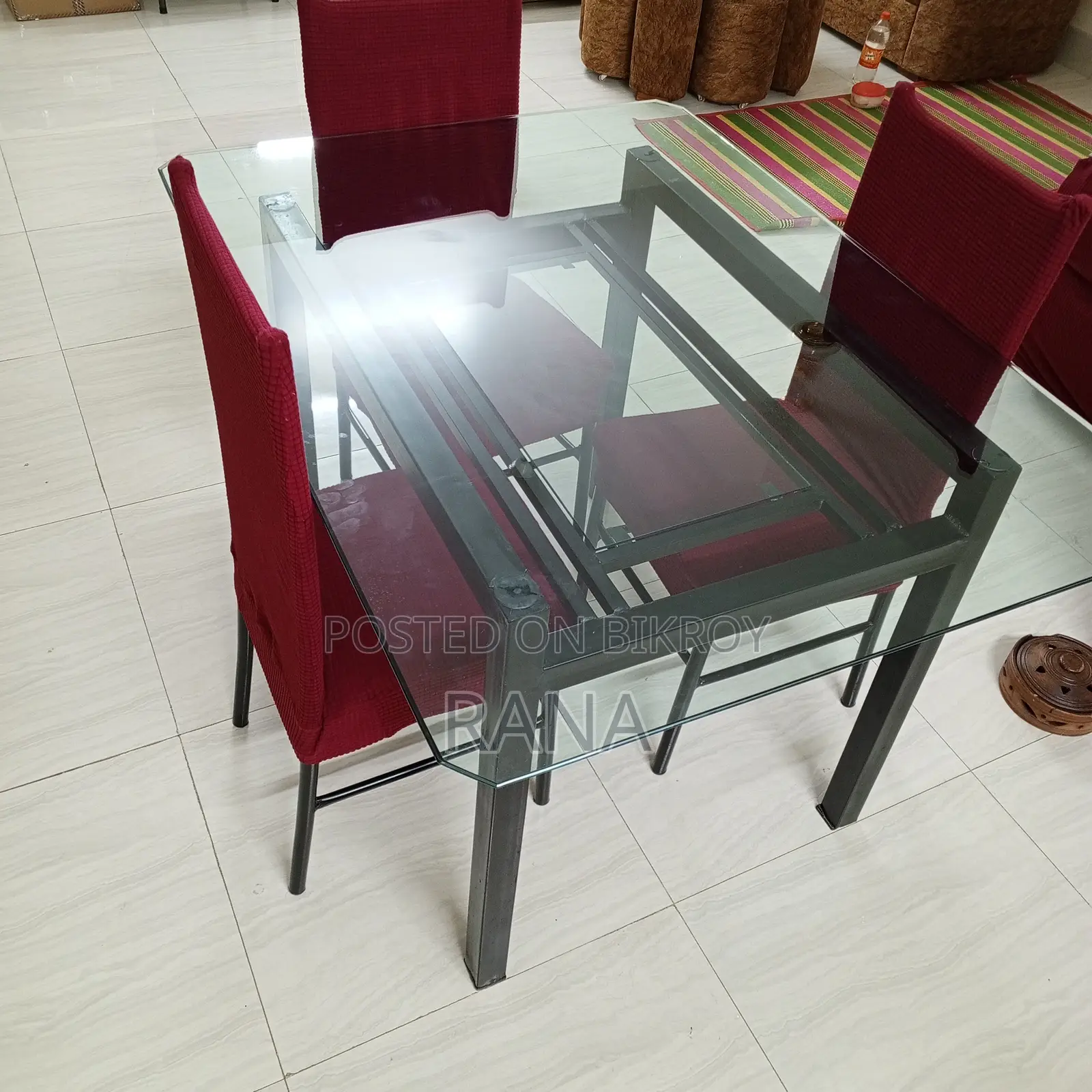 Dinning Table - Glass