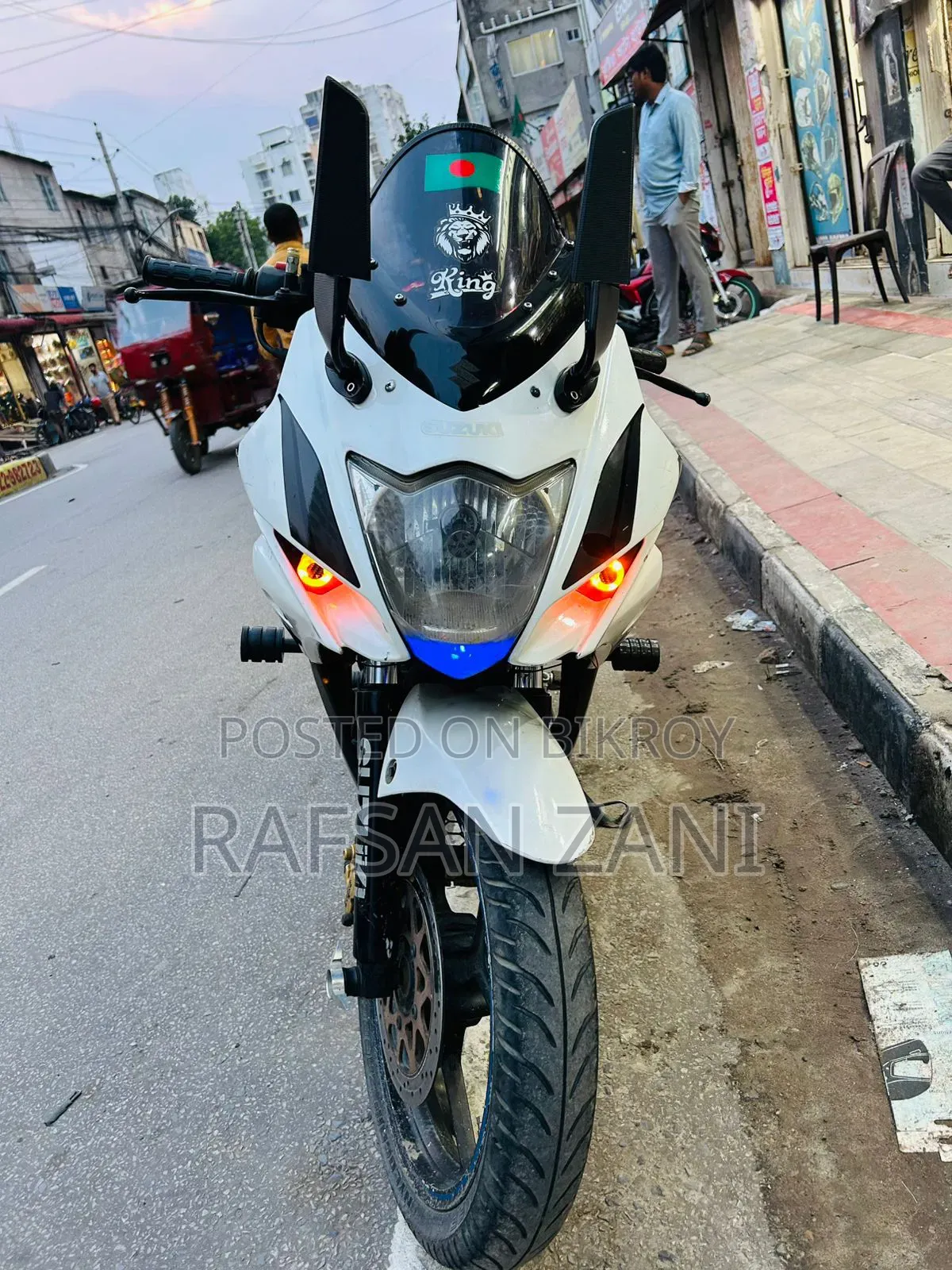 Suzuki Gixxer Monotone 2015 White
