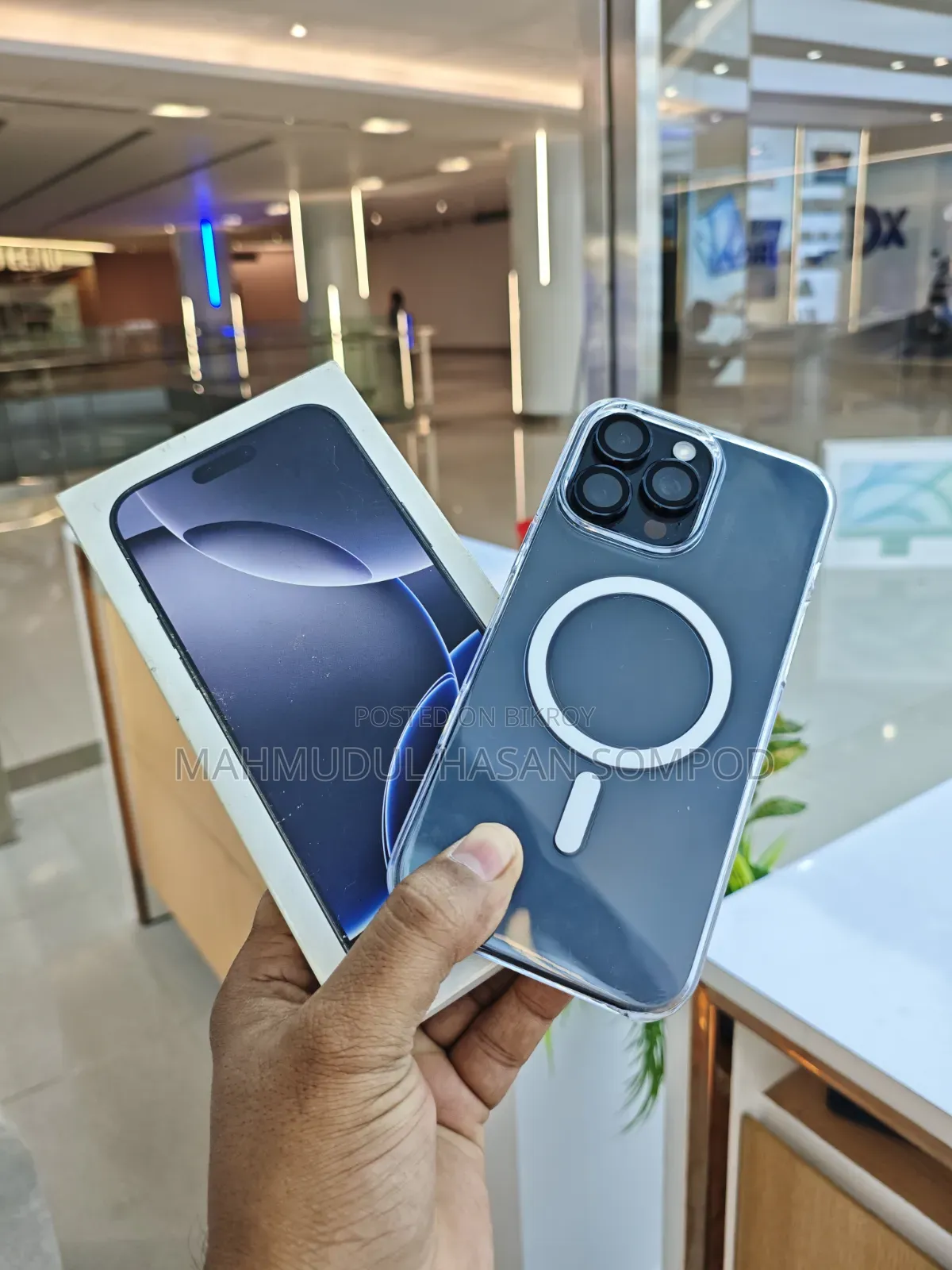 অ্যাপল আইফোন ১৬ প্রো ম্যাক্স ২৫৬ জিবি ব্ল্যাক