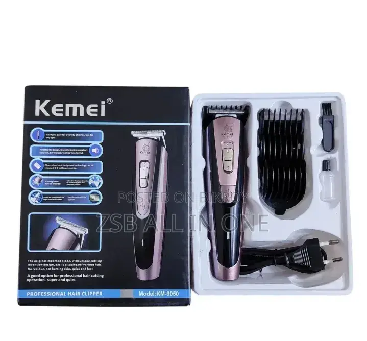 Kemei Km-9050 Rechargeable Hair Trimmer