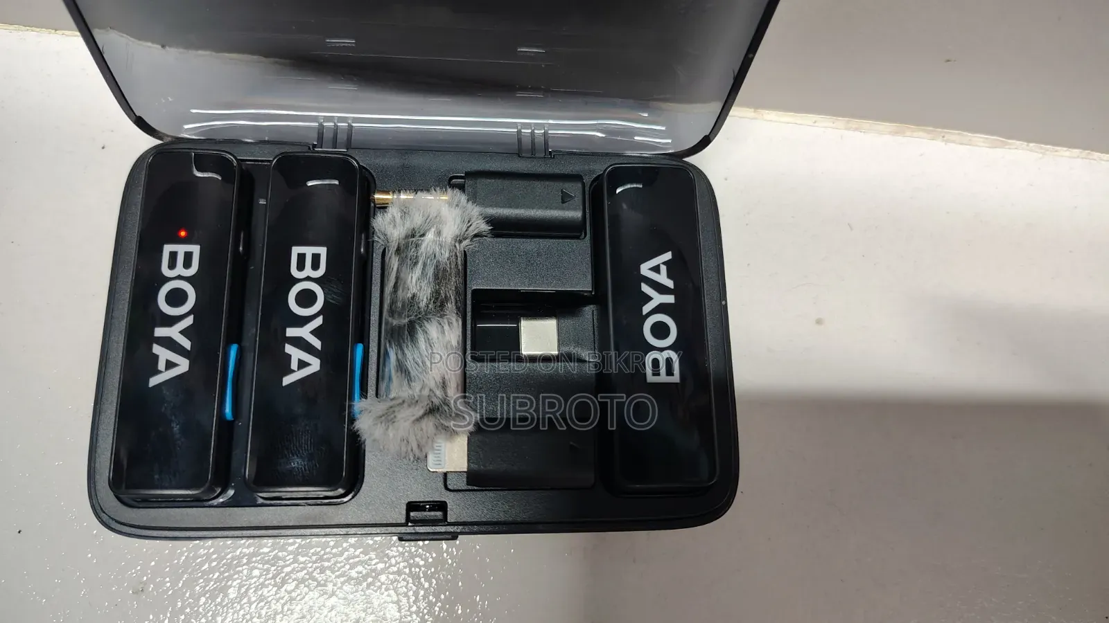 Urgent Sale - Boya Wireless Microphone (Full Set)