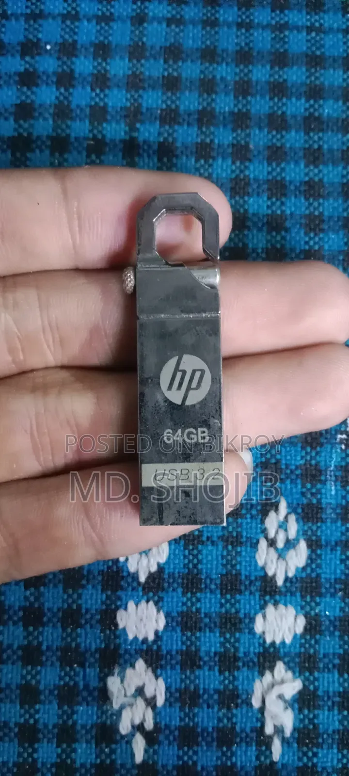 Hp ৬৪জিবি পেন ড্রাইভ