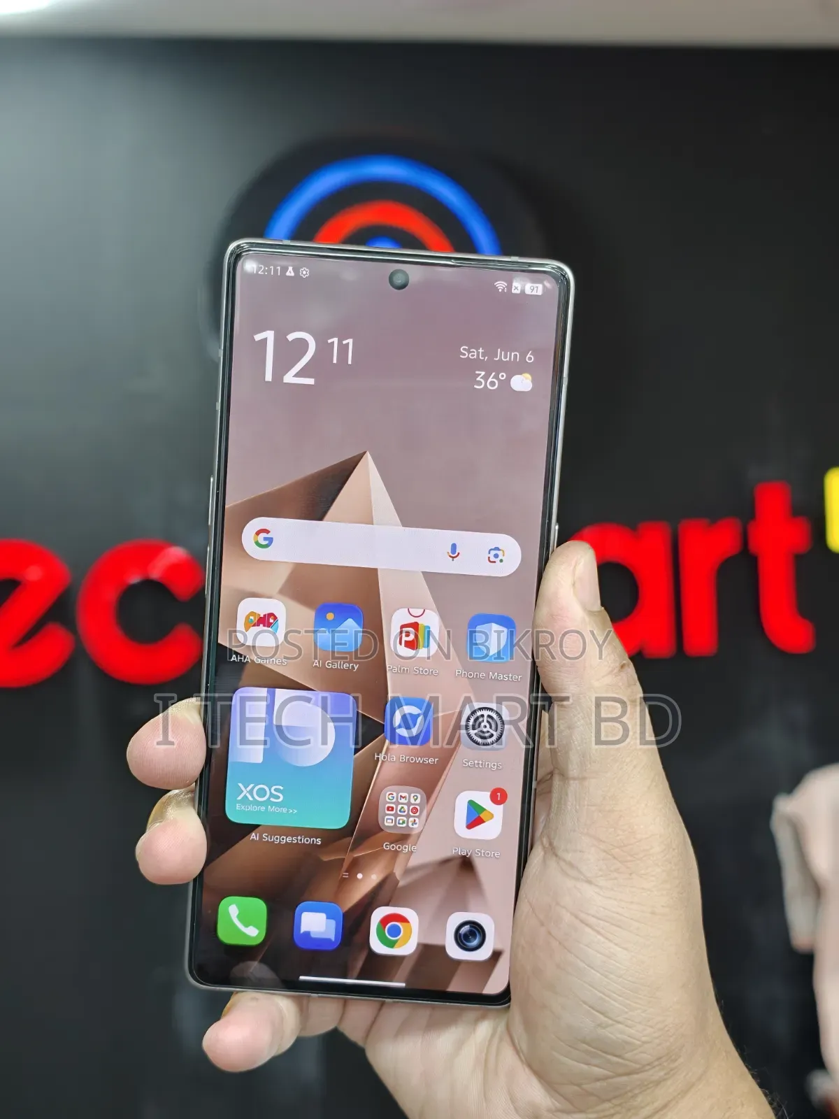 Infinix Note 50 Pro+ 256 GB Gray