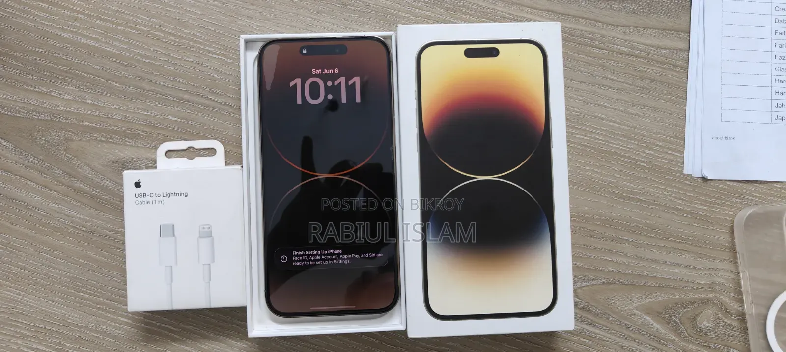 Apple iPhone 14 Pro 256 GB Gold