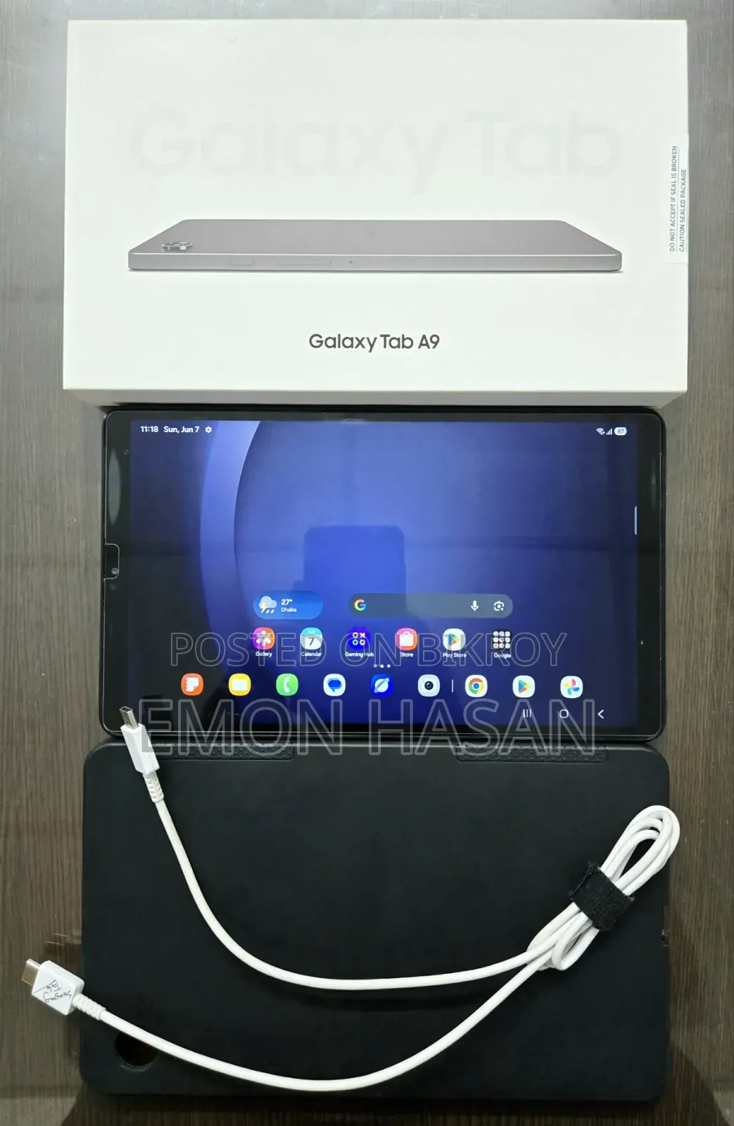 Samsung Galaxy Tab A9 64 GB Black