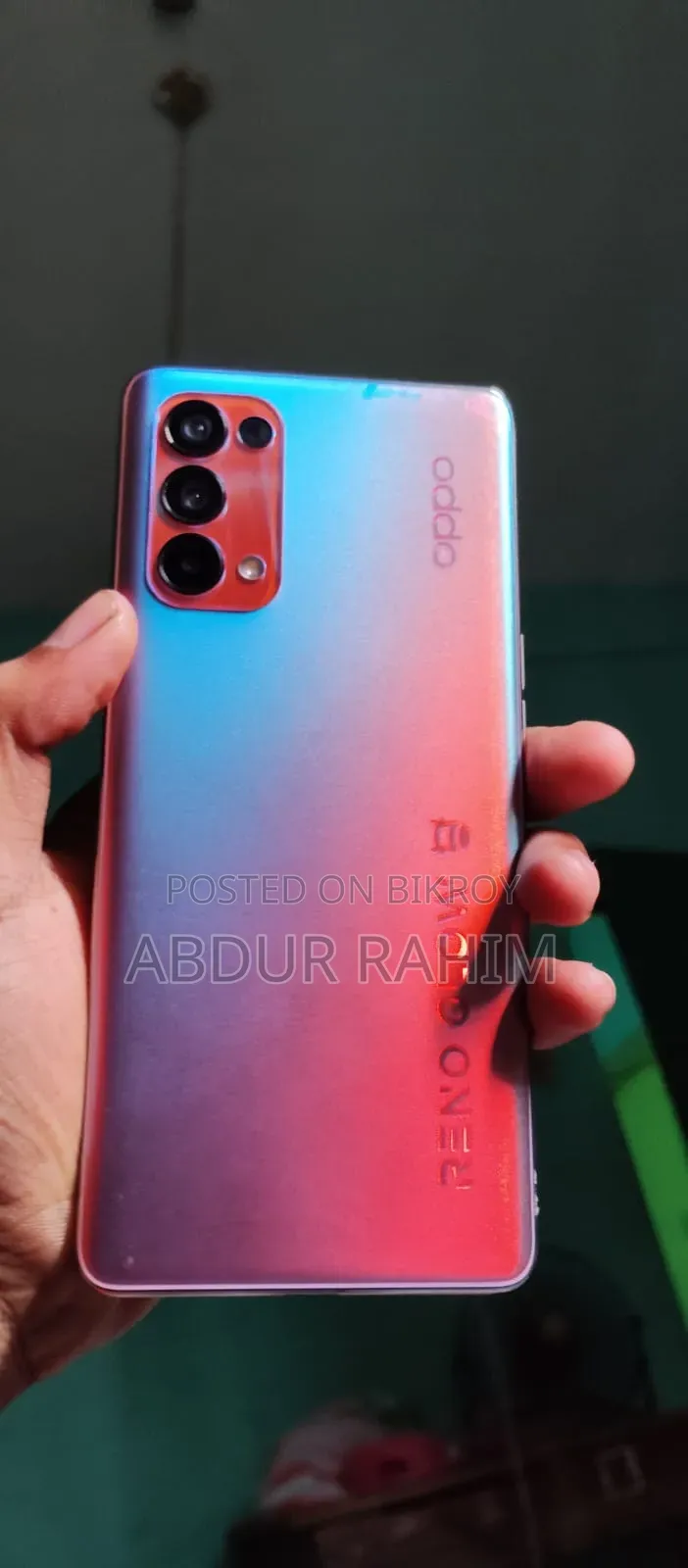 Oppo Reno 5 256 GB Blue