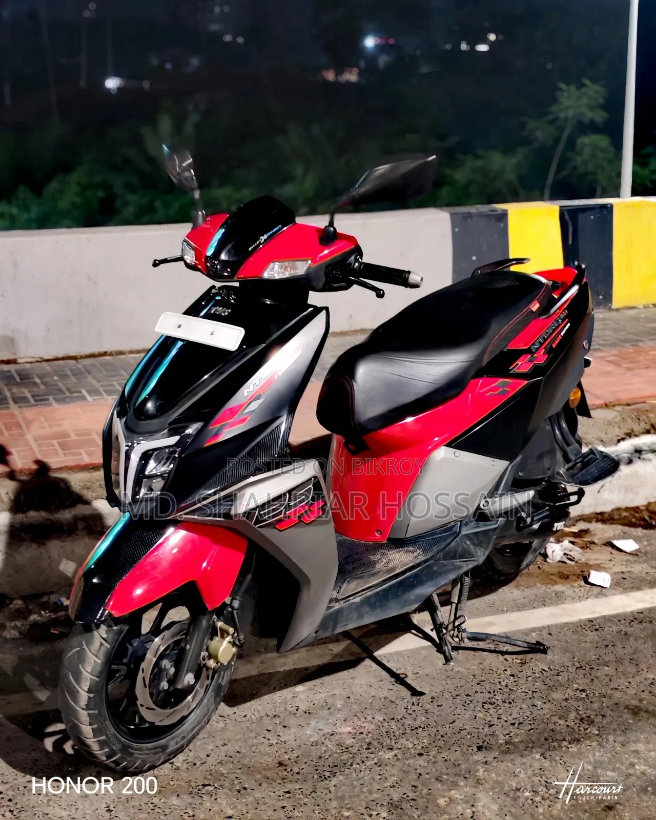 TVS Ntorq 125 2022 Red