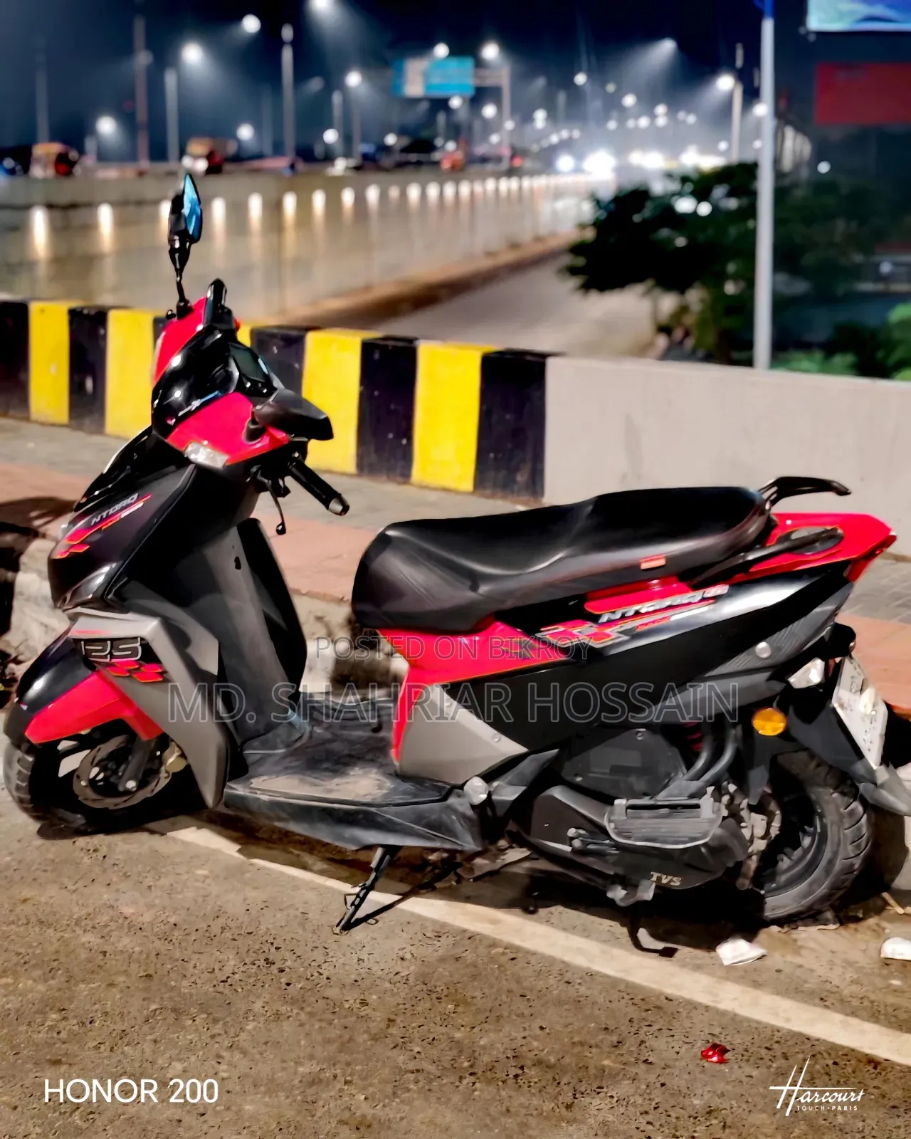 TVS Ntorq 125 2022 Red