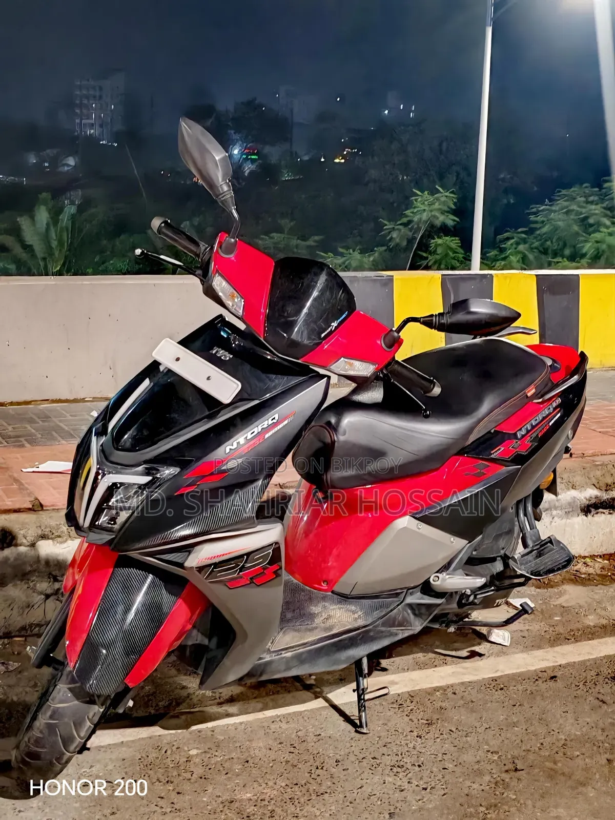 TVS Ntorq 125 2022 Red