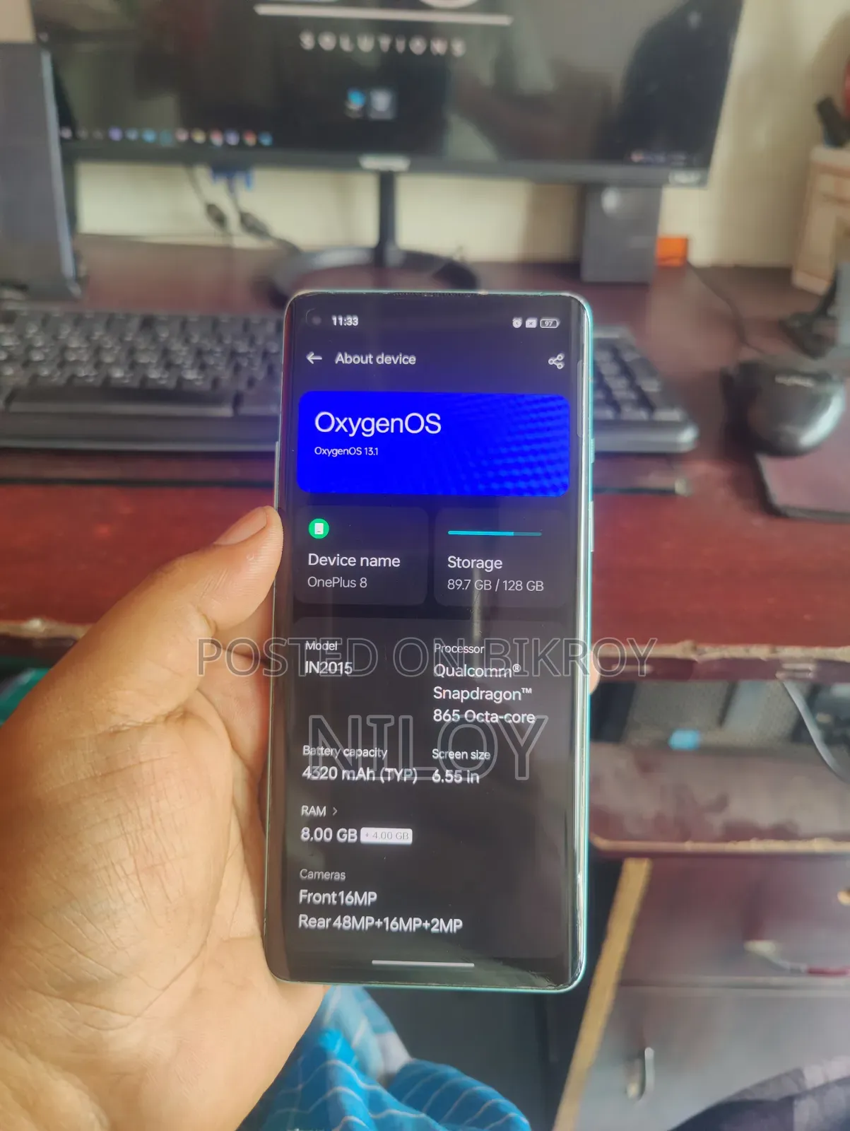 OnePlus 8 128 GB Blue