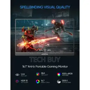 Arzopa Z1fc 16.1" 144Hz FHD IPS Portable Gaming Monitor