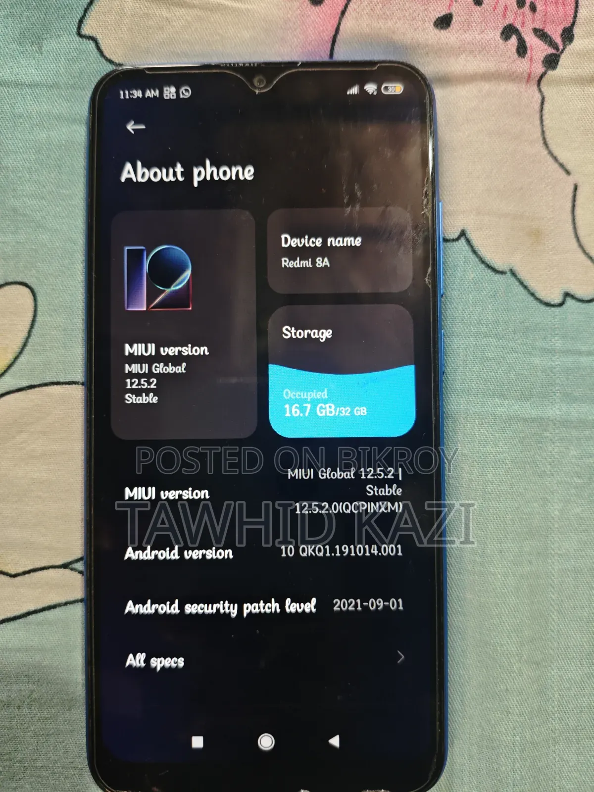 Xiaomi Redmi 8A 32 GB Blue