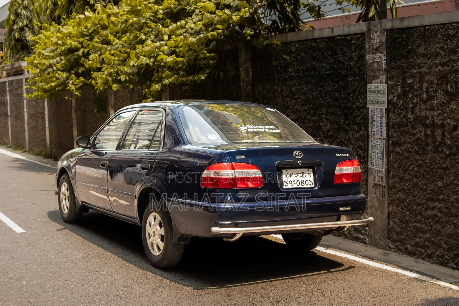 Toyota Corolla Sedan 1999 Blue