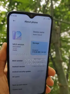 Xiaomi Redmi Note 8 128 GB Black