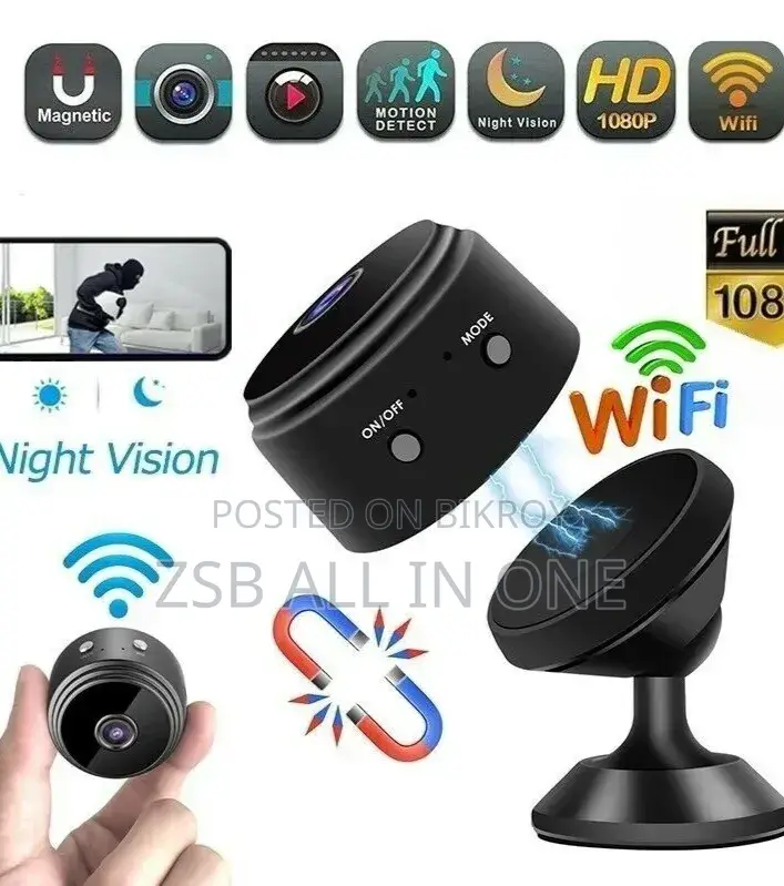 A9 Mini Camera 2.4g Wireless Wifi 1080p Hd Night Vision Camera