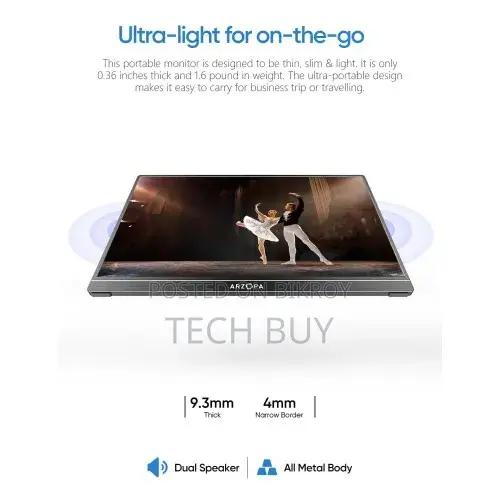 Arzopa A1 15.6" FHD Ips Portable Monitor