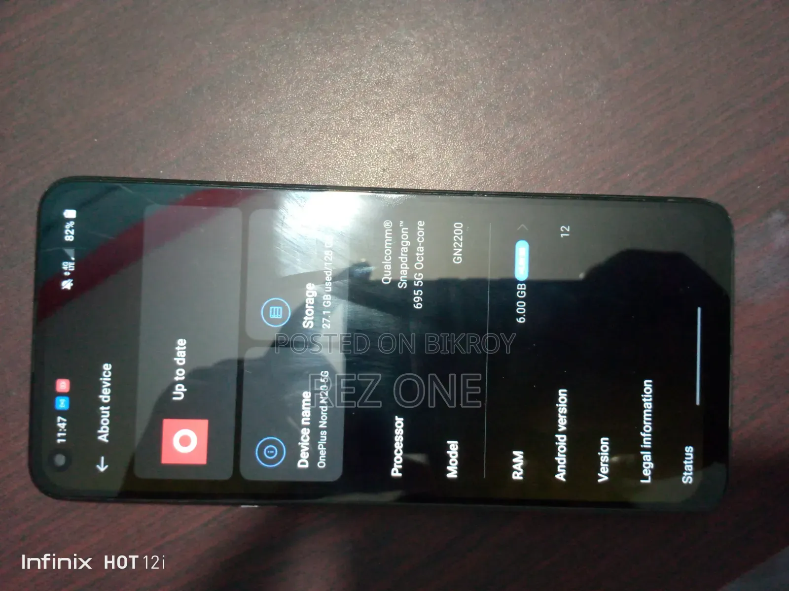 OnePlus Nord N20 5G 128 GB Blue