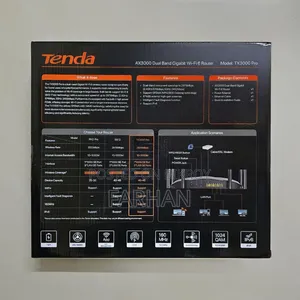 Tenda Tx3000 Pro Dual Band Gigabit Wifi 6 Router (Intact)