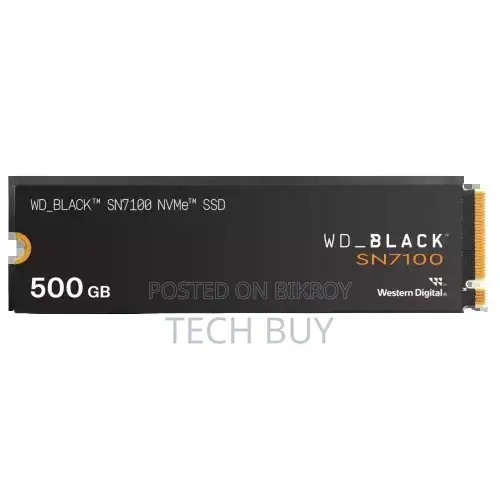 Western Digital SN7100 500GB NVMe PCIe Gen 4.0 SSD (SSDWD18202)