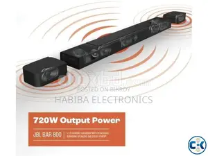 JBL Bar 800 5.1.2 Channel Soundbar Dolby Atmos
