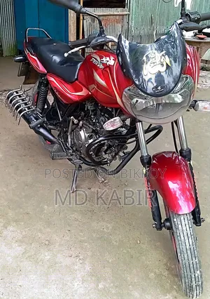 Bajaj Discover 100 2014 Red