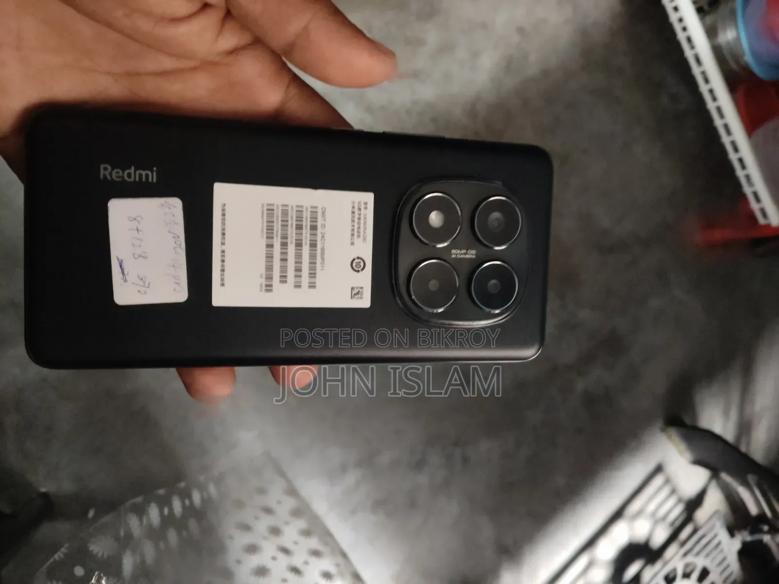 Xiaomi Redmi Note 14 Pro+ 5G 256 GB Black