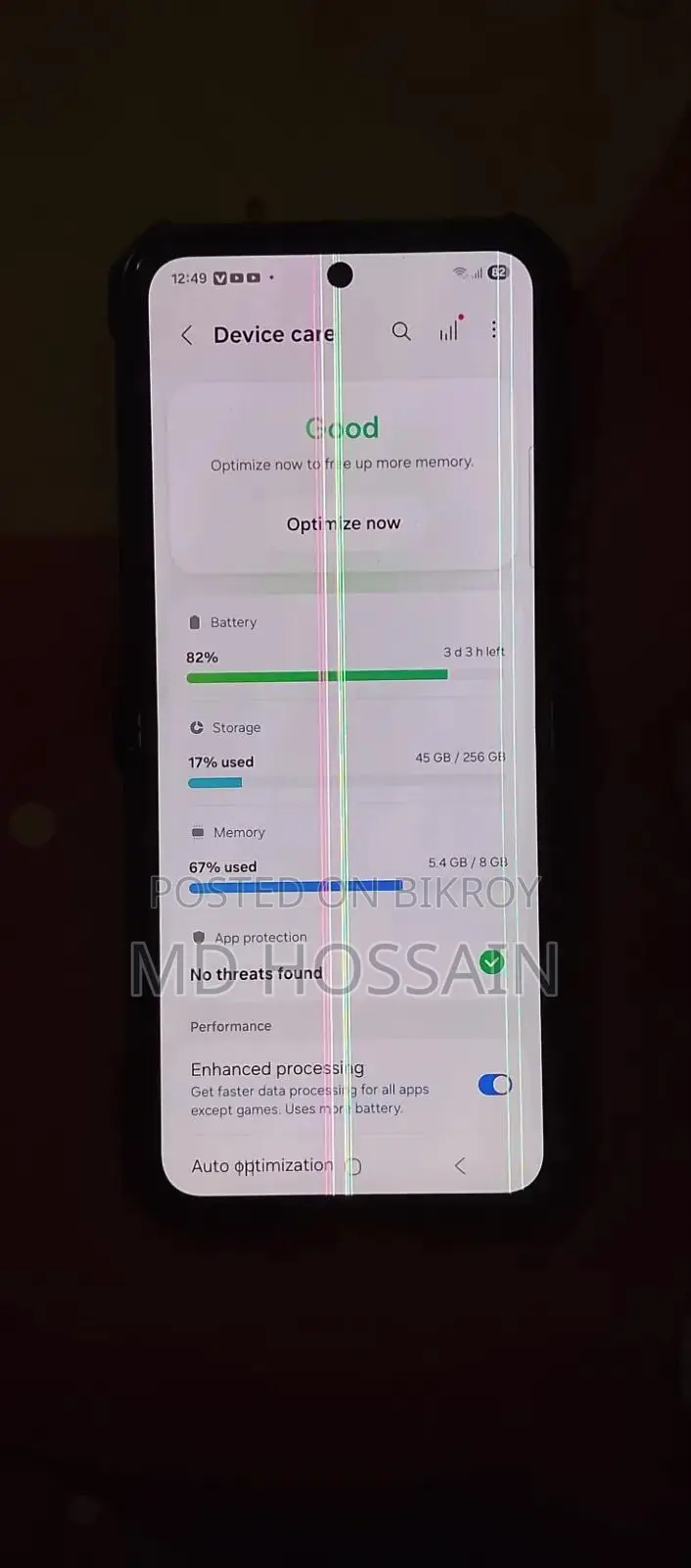 Samsung Galaxy Z Flip3 5G 256 GB Gold