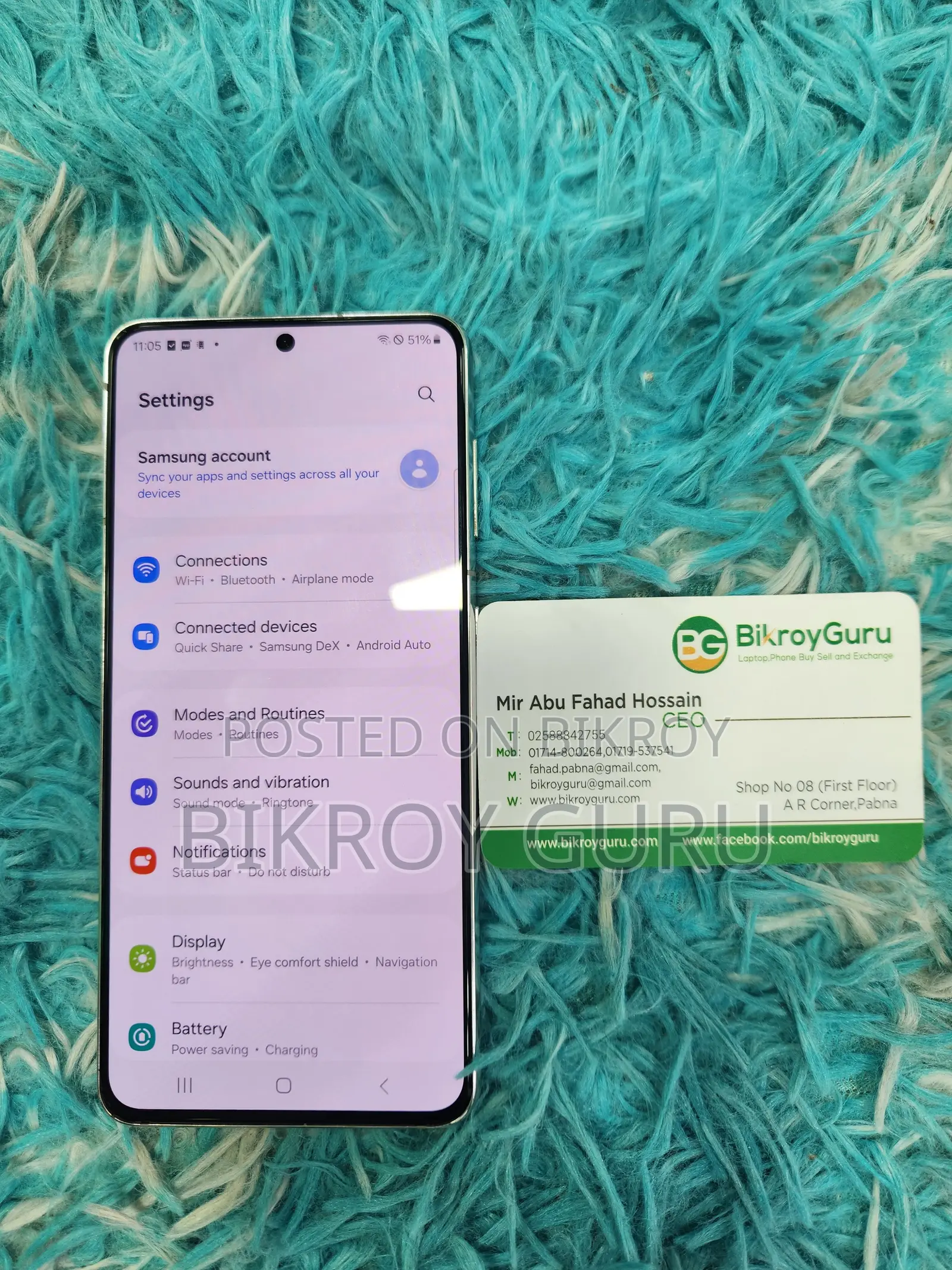 Samsung Galaxy S21 5G 256 GB White
