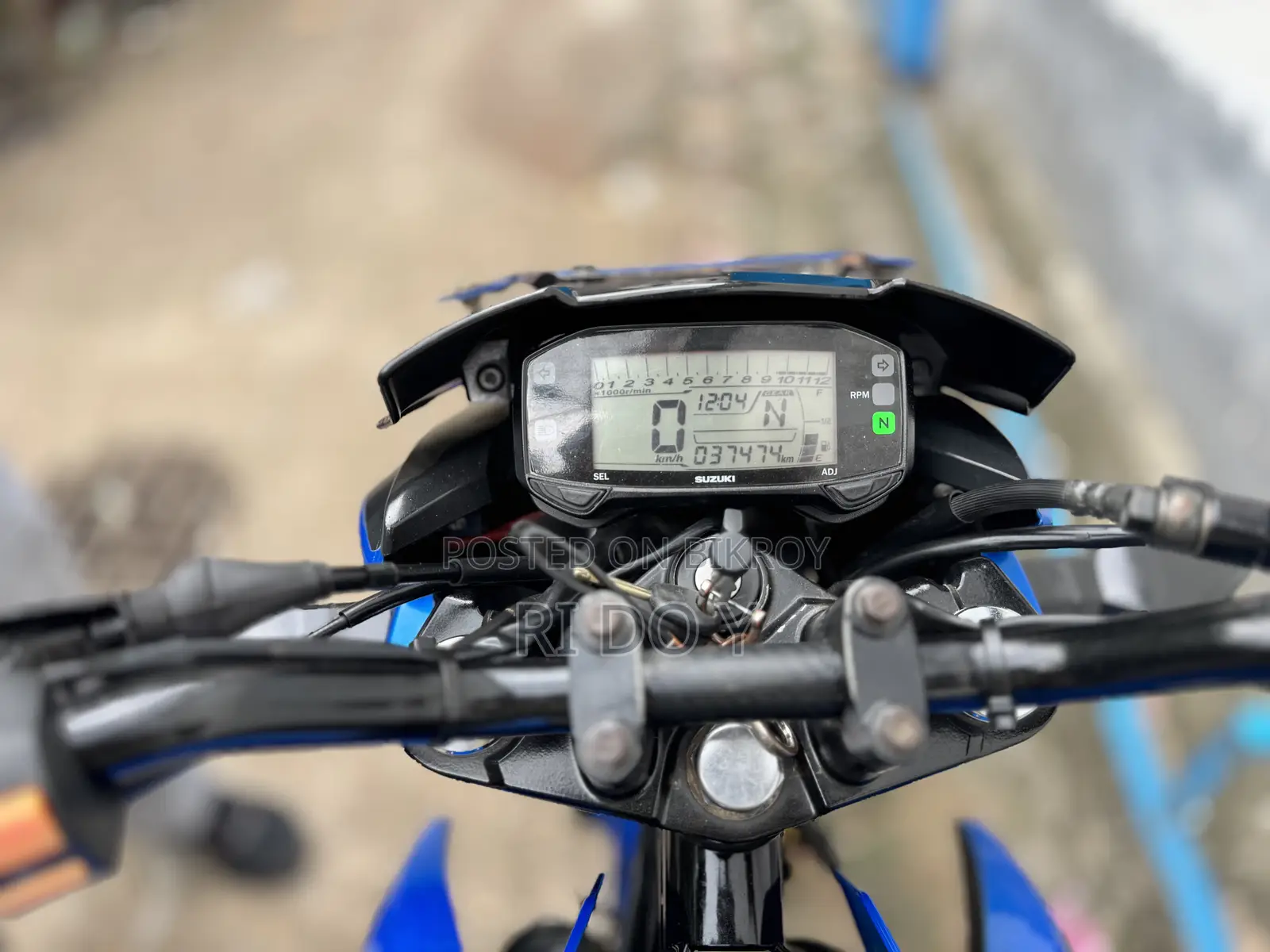 Suzuki Gixxer Monotone 2019 Blue
