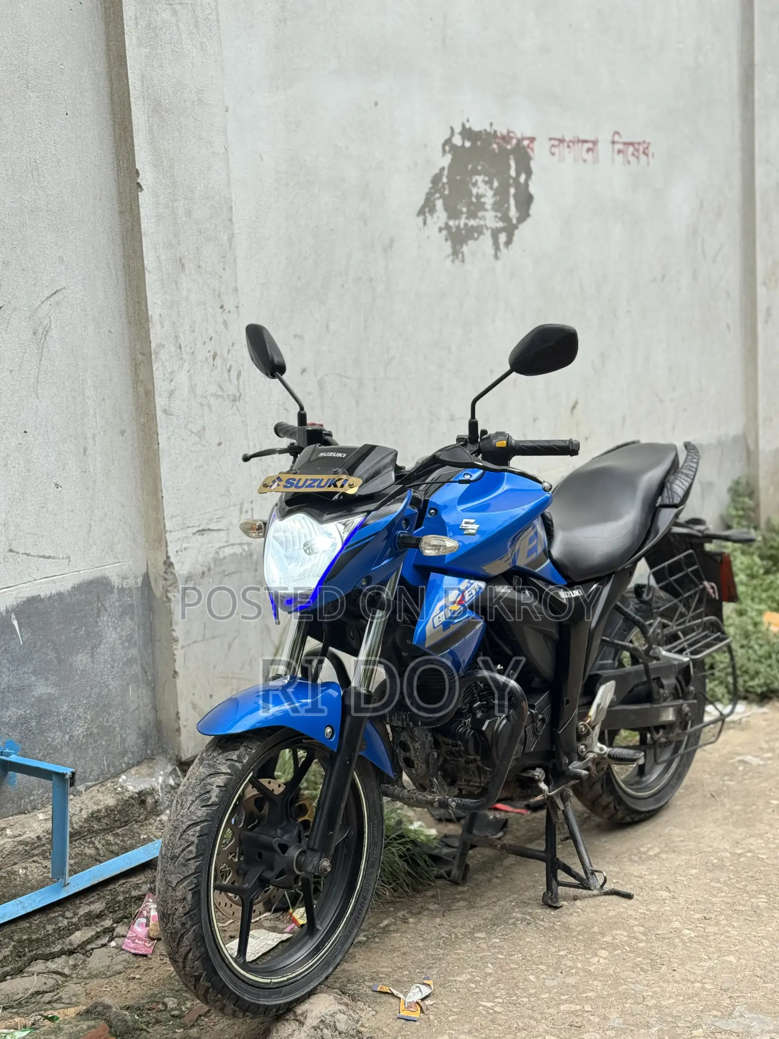 Suzuki Gixxer Monotone 2019 Blue