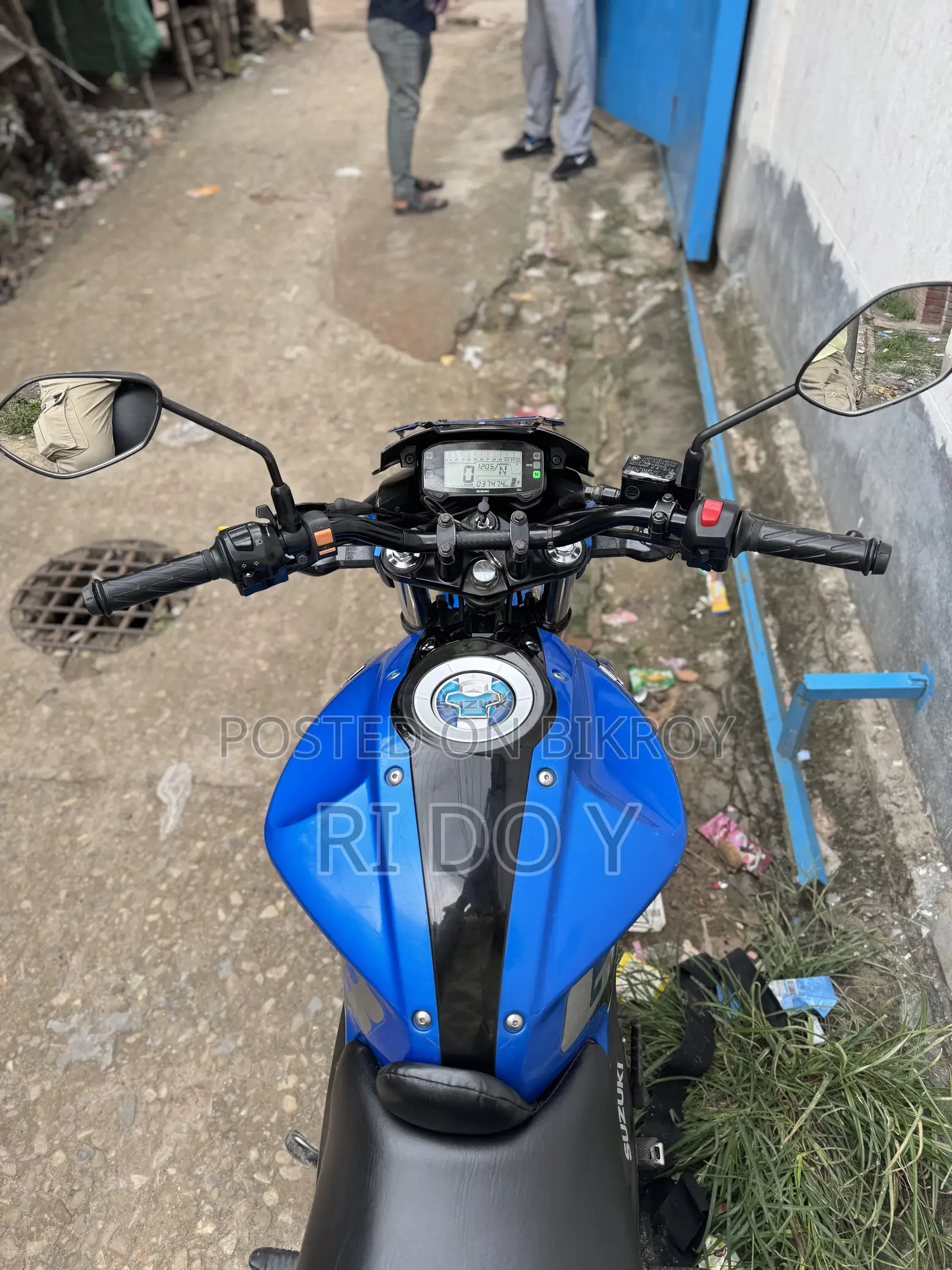 Suzuki Gixxer Monotone 2019 Blue