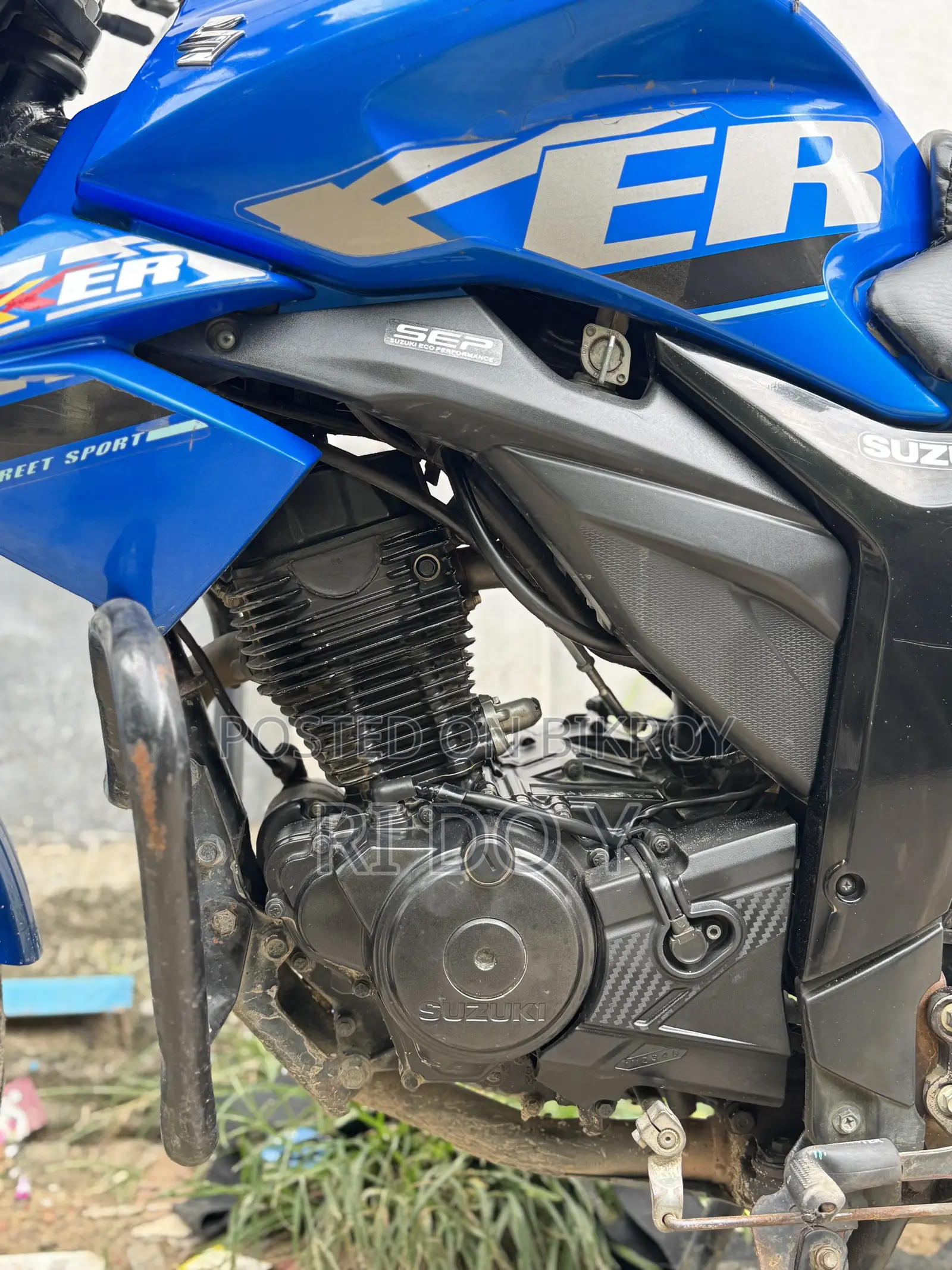 Suzuki Gixxer Monotone 2019 Blue