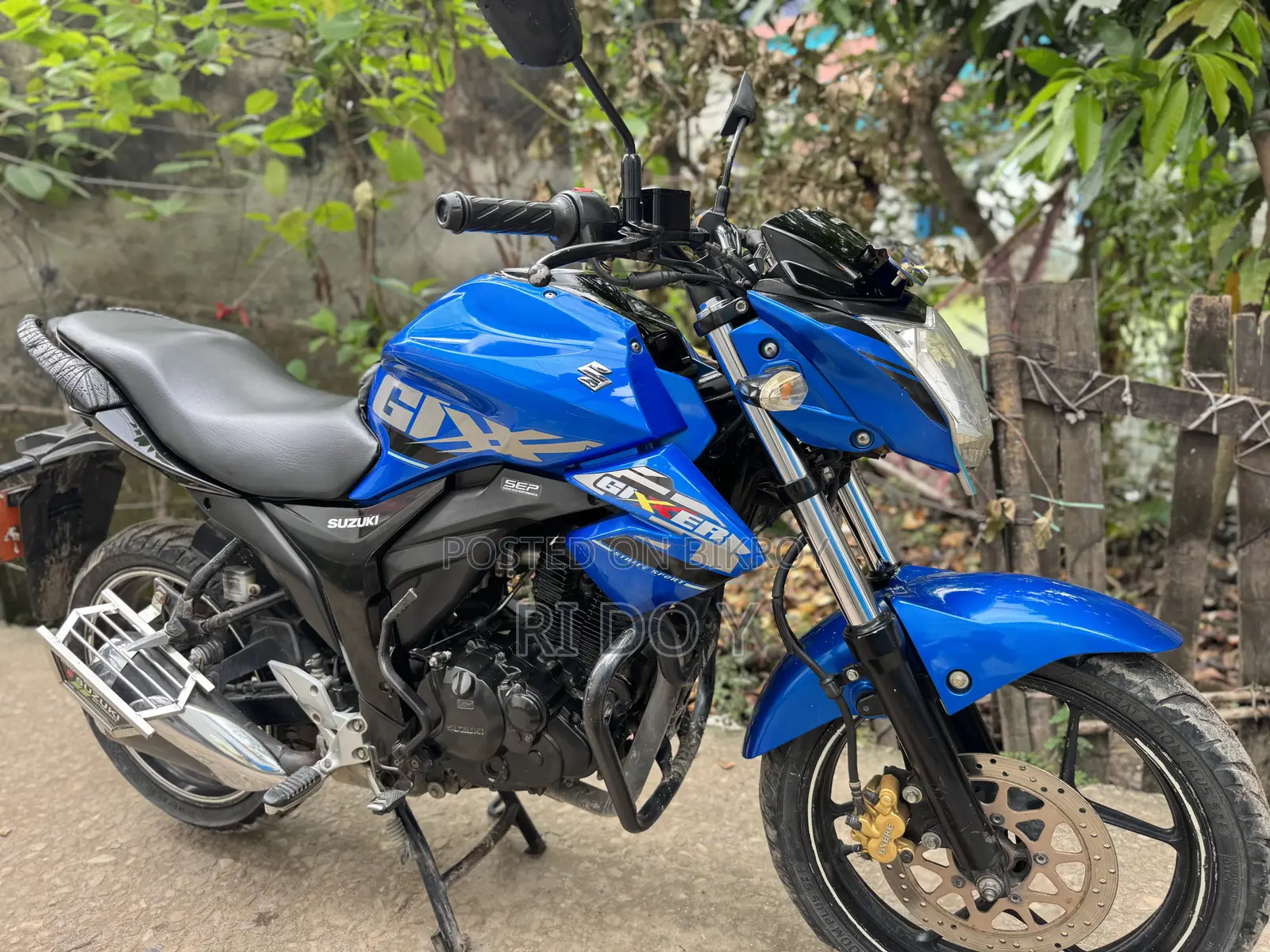 Suzuki Gixxer Monotone 2019 Blue