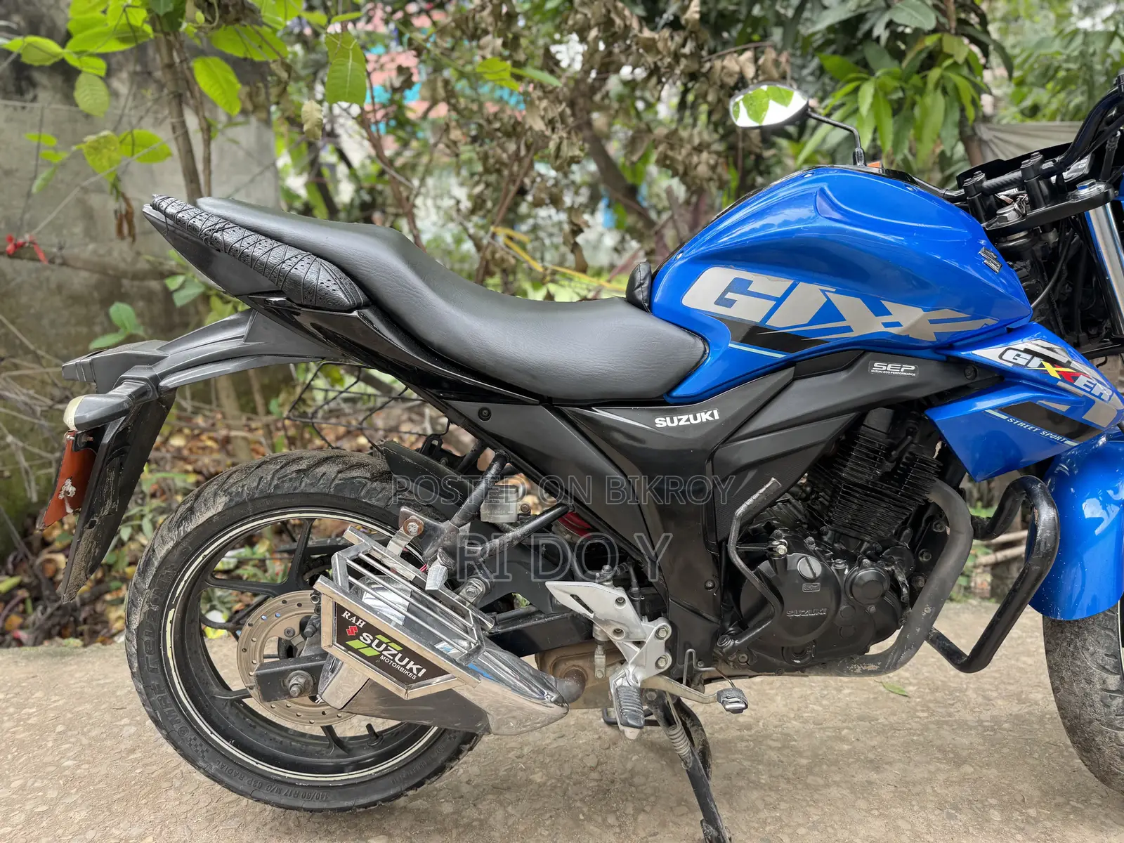 Suzuki Gixxer Monotone 2019 Blue