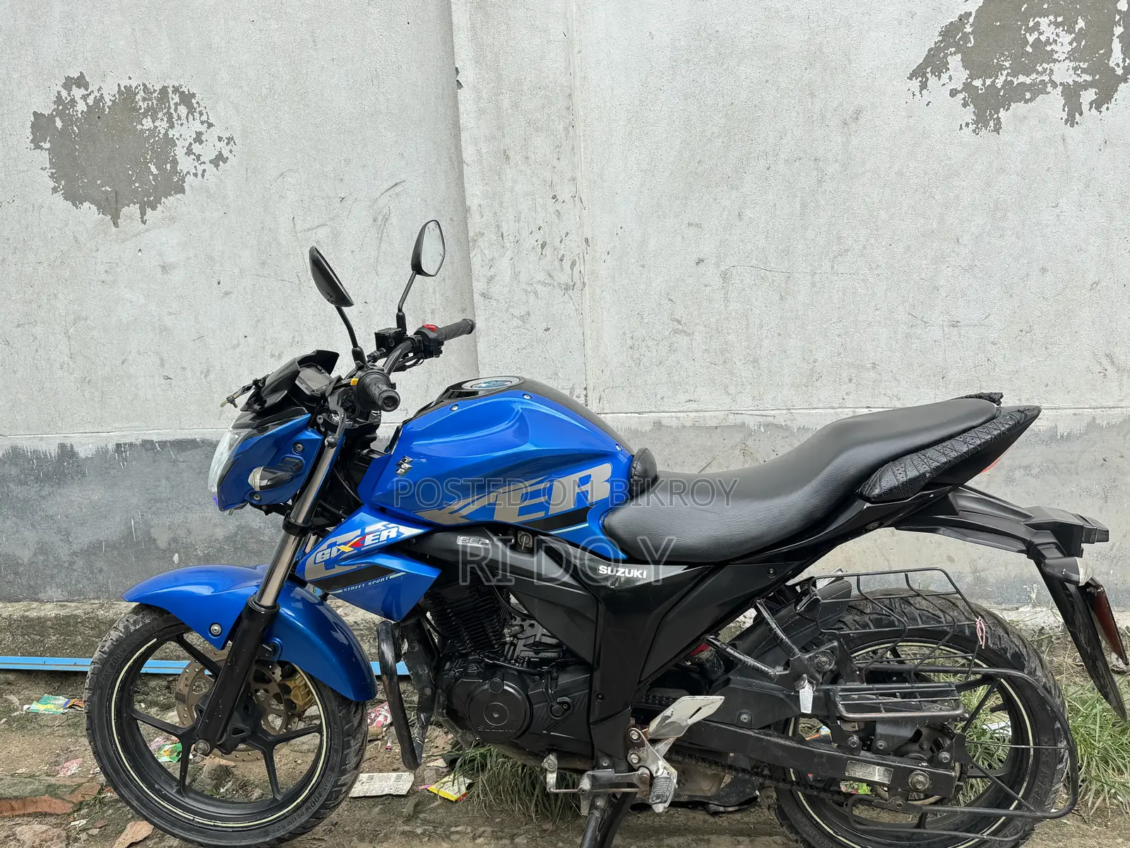 Suzuki Gixxer Monotone 2019 Blue