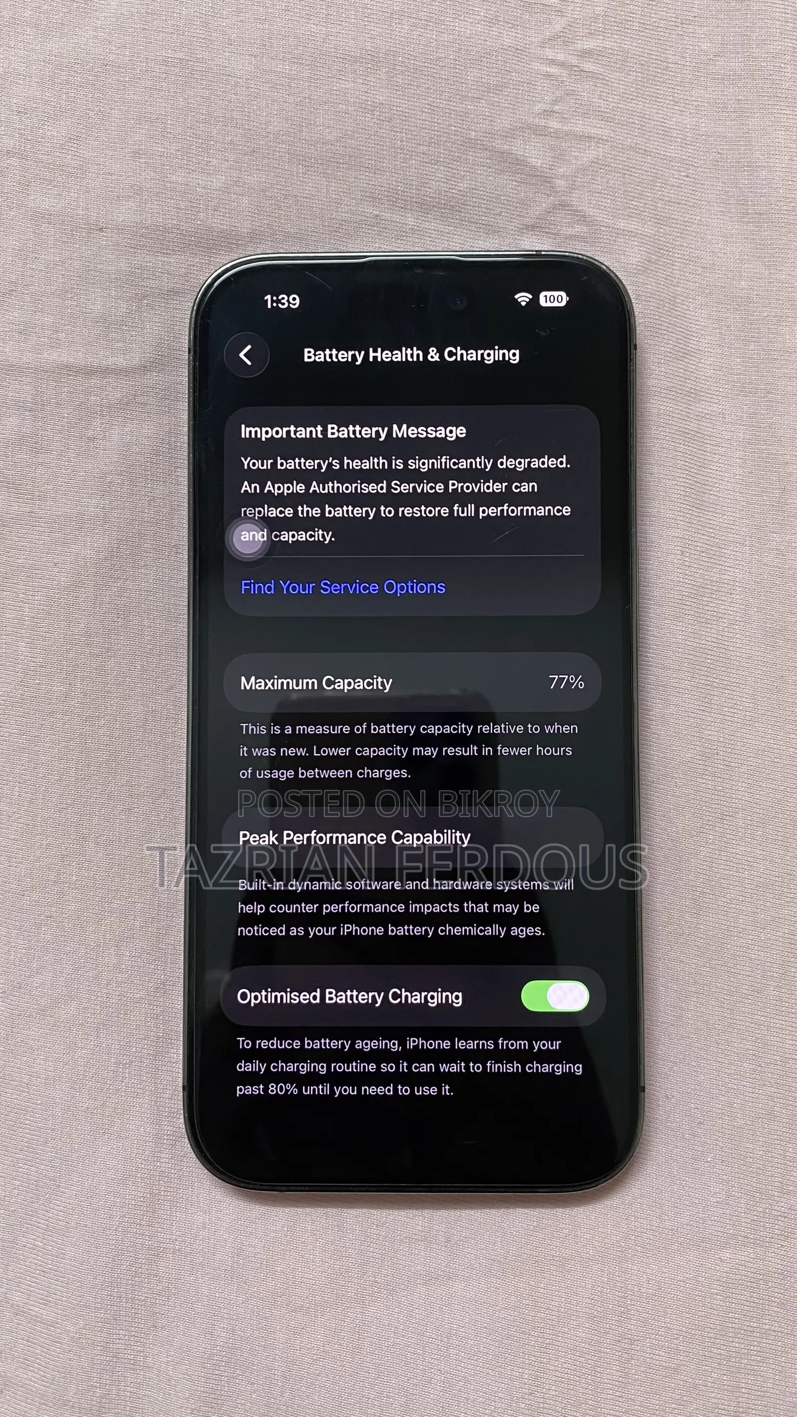 Apple iPhone 14 Pro 256 GB Purple