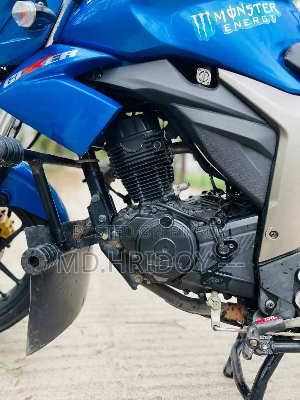 Suzuki Gixxer Monotone 2023 Blue