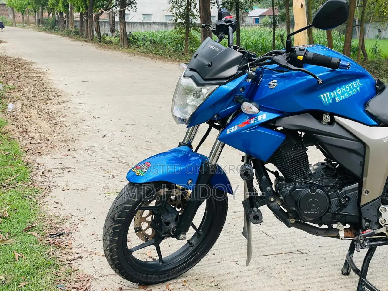 Suzuki Gixxer Monotone 2023 Blue