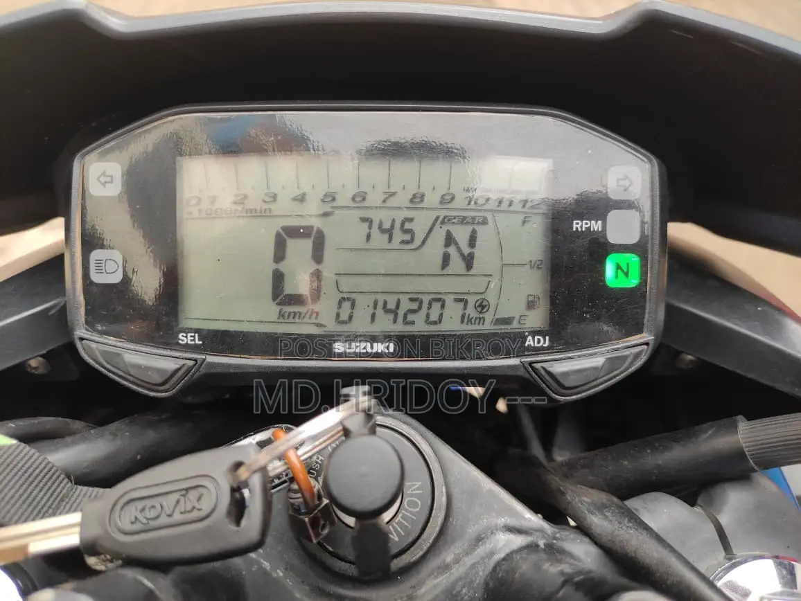 Suzuki Gixxer Monotone 2023 Blue