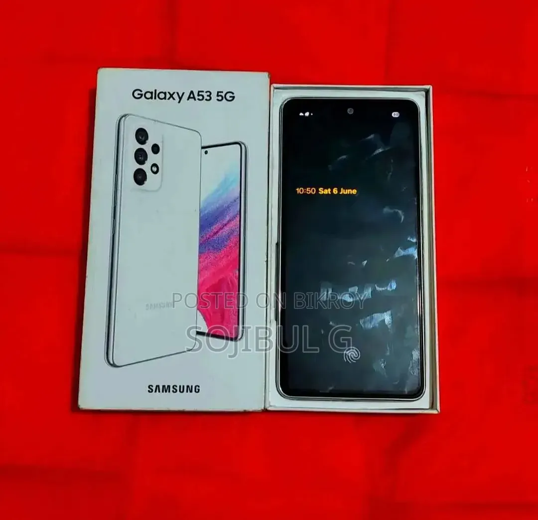 স্যামসাং গ্যালাক্সি এ৫৩ ৫জি ২৫৬ জিবি সাদা