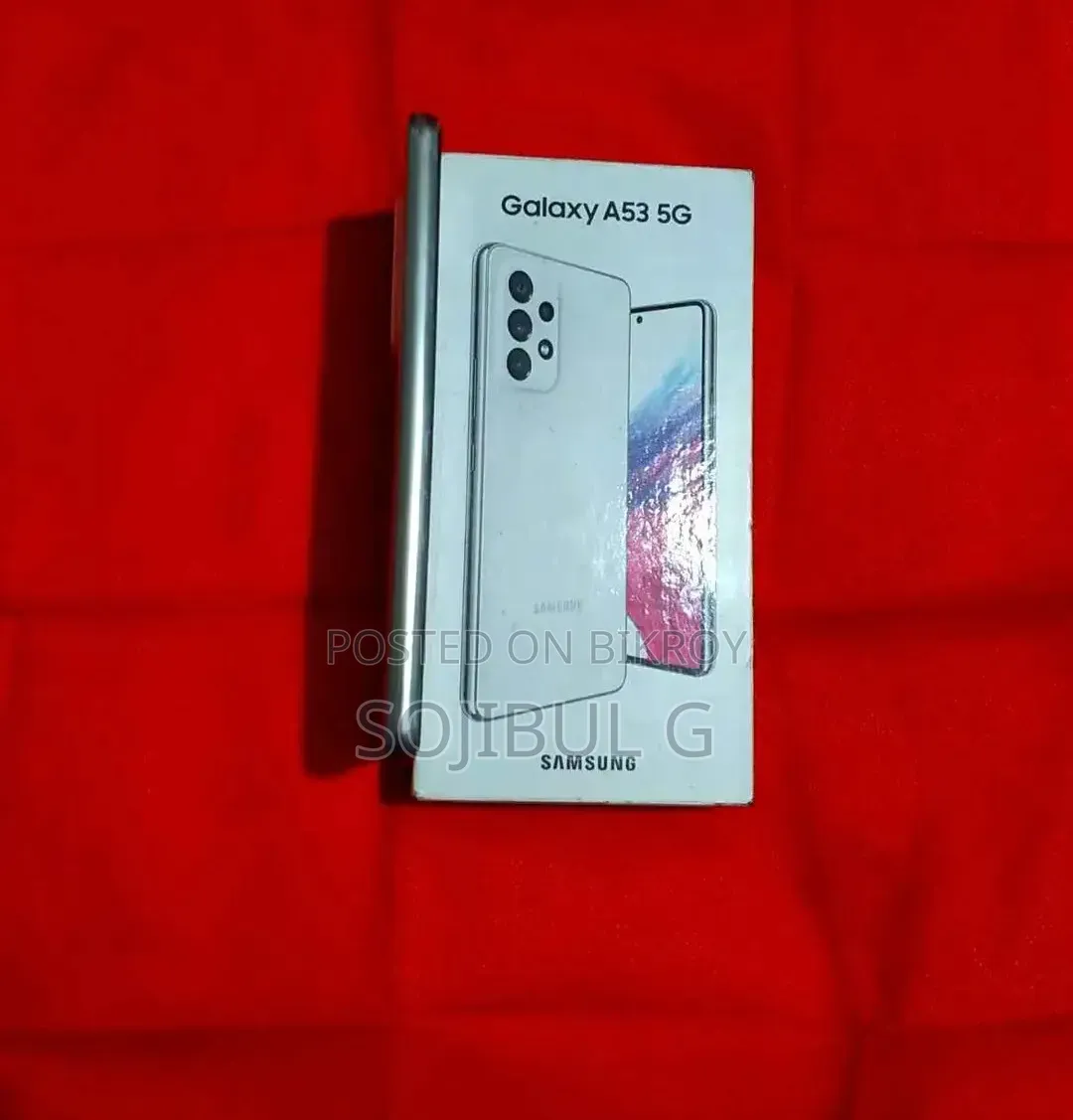 স্যামসাং গ্যালাক্সি এ৫৩ ৫জি ২৫৬ জিবি সাদা