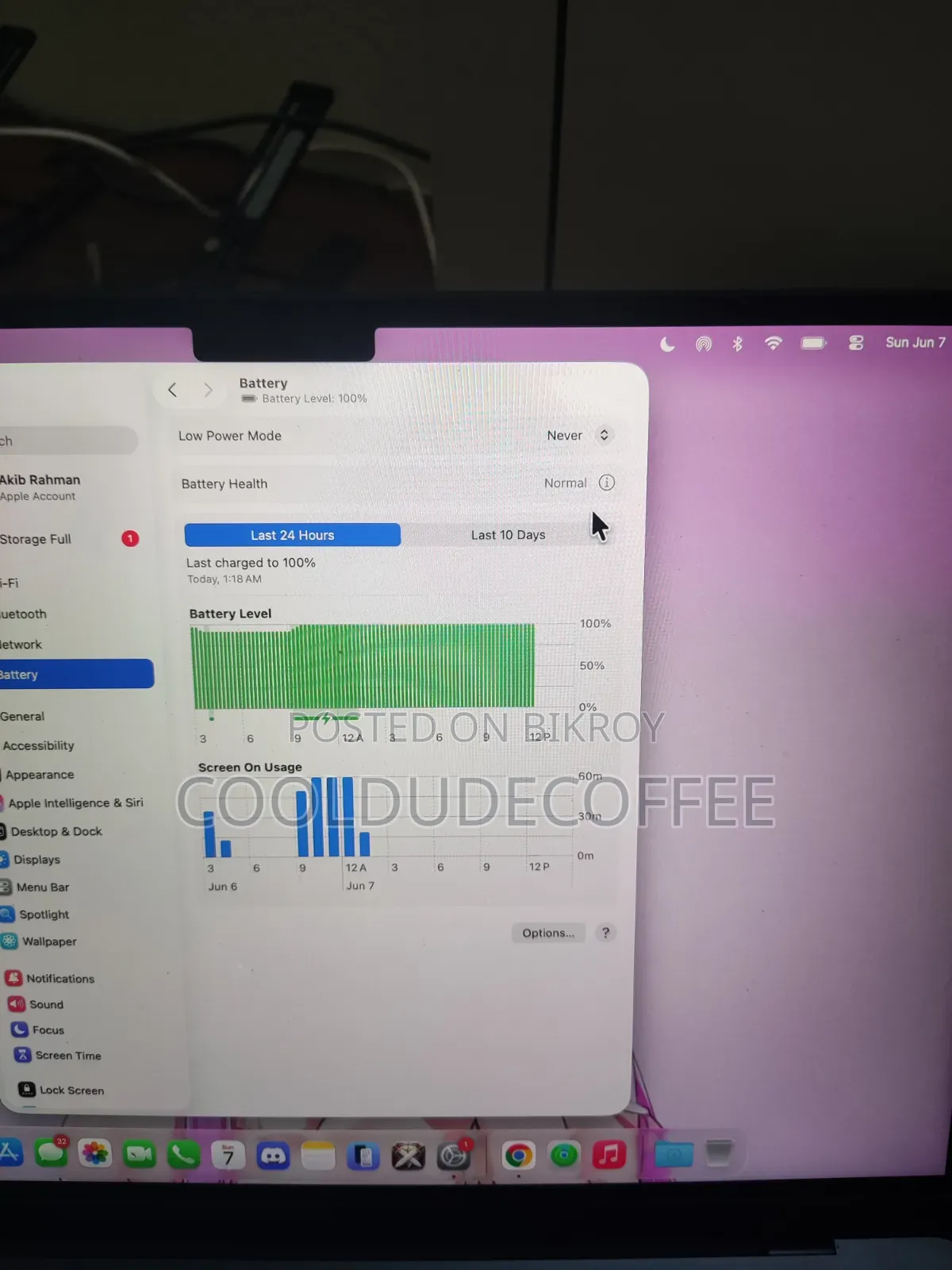 Laptop Apple MacBook Air 2022 M2 8GB Apple M2 SSD 256GB